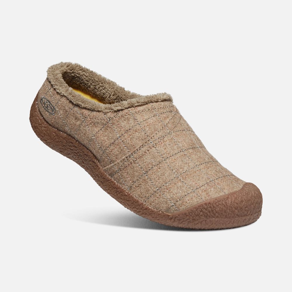 Chaussons Keen Femme Marron | Howser Wrap Slide | OZYDQ-1326